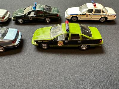5 ROAD CHAMPS POLICE CARS OF MULTIPLE STATES