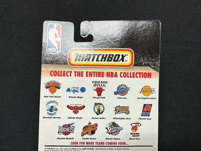 NBA MATCHBOX COLLECTION CHARLETTE HORNETS