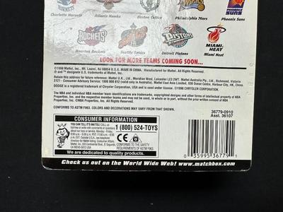 NBA MATCHBOX COLLECTION CHARLETTE HORNETS