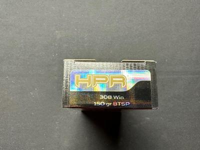HPR HYPER CLEAN AMMUNITION 308 WIN 150 GR BTSP