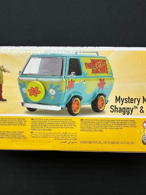JADA SCOOBY DOO! MYSTERY MACHINE WITH " SHAGGY & SCOOBY-DOO" HOLLYWOOD RIDES