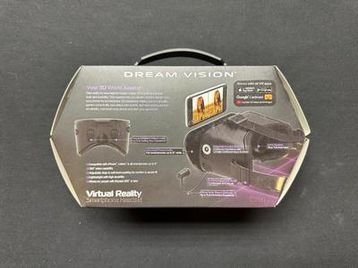 DREAM VISION VIRTUAL REALITY SMARTPHONE HEADSET UNIVERSAL DESIGN