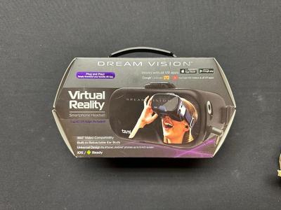 DREAM VISION VIRTUAL REALITY SMARTPHONE HEADSET UNIVERSAL DESIGN