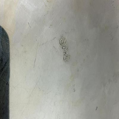 K620 Danish David Anderson 830 Silver Footed Bowl