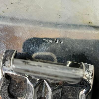 K620 Danish David Anderson 830 Silver Footed Bowl