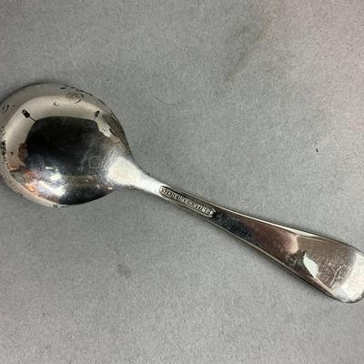 K634 Skirk Stieff "Rose" Sterling Silver Baby Spoon