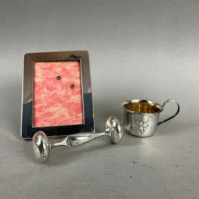 K636 Three Piece Sterling Silver Baby Set