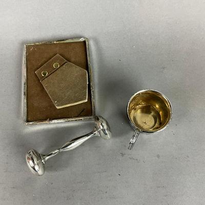 K636 Three Piece Sterling Silver Baby Set