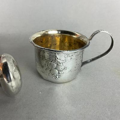 K636 Three Piece Sterling Silver Baby Set