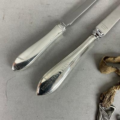 K642 Sterling Silver Bookmarks & Letter Openers