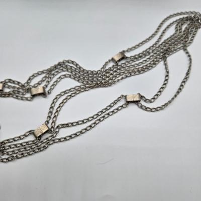 LOT 409: Multiple Necklaces, Chains, Charms, and More