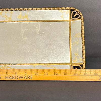 LOT 414: Vintage Accessory Tray and Trinket Boxes