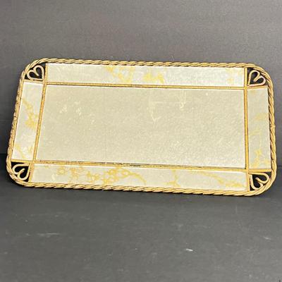 LOT 414: Vintage Accessory Tray and Trinket Boxes