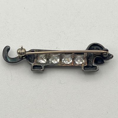 LOT 418: Sterling Silver Brooch/Pin Lot - 15.5 GTW