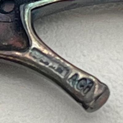 LOT 418: Sterling Silver Brooch/Pin Lot - 15.5 GTW