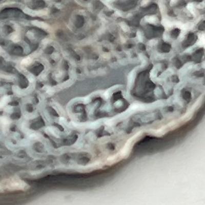 LOT 418: Sterling Silver Brooch/Pin Lot - 15.5 GTW