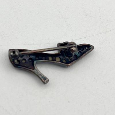 LOT 418: Sterling Silver Brooch/Pin Lot - 15.5 GTW