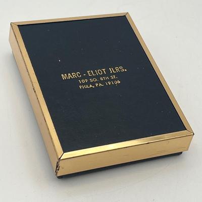 LOT 419: 14K White Gold Pink Cat's Eye and Diamond Pendant on 17" Necklace - 1.2 GTW