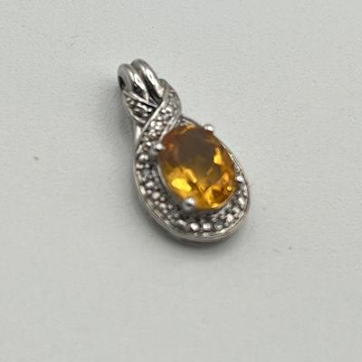 LOT 421: Collection of Pendants and Pins - Some Marked 925