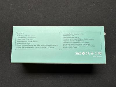 GLASSES WIRELESS HEADSET F-06