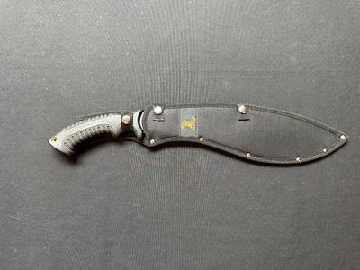 CUSTOM DESIGN “ELK RIDGE” HANDFORGED MACHETE WITH SHEATH