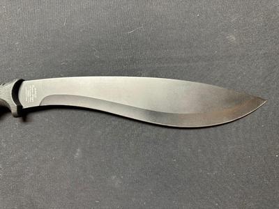 CUSTOM DESIGN “ELK RIDGE” HANDFORGED MACHETE WITH SHEATH