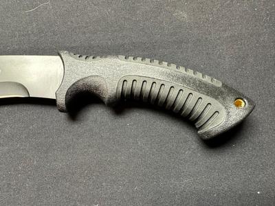 CUSTOM DESIGN “ELK RIDGE” HANDFORGED MACHETE WITH SHEATH