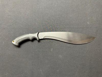 CUSTOM DESIGN “ELK RIDGE” HANDFORGED MACHETE WITH SHEATH