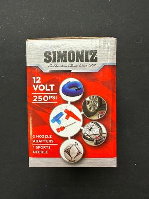 SIMONIZ 12-VOLT 250 PSI AIR COMPRESSOR