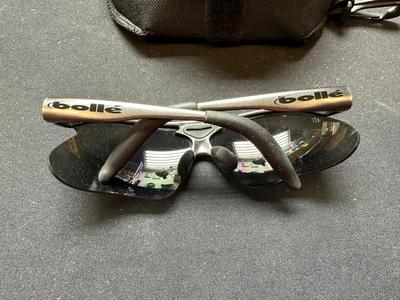 BOLLE SUNGLASSES WITH 4 INTERCHANGABLE LENSES AND CASE