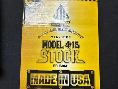 UTG PRO 6 POSITION RETRACTABLE MIL-SPEC MODEL 4/15 STOCK