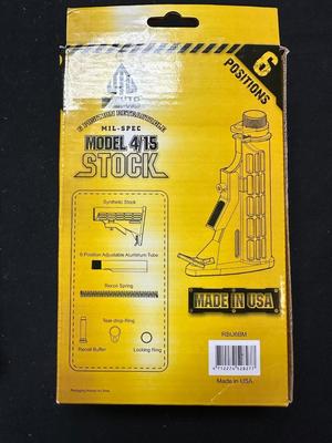 UTG PRO 6 POSITION RETRACTABLE MIL-SPEC MODEL 4/15 STOCK