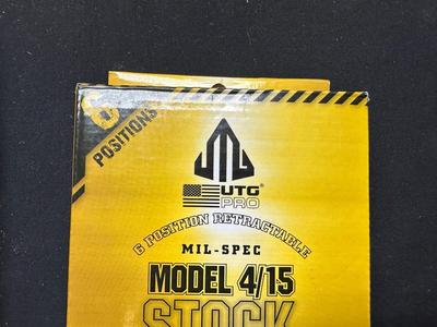 UTG PRO 6 POSITION RETRACTABLE MIL-SPEC MODEL 4/15 STOCK