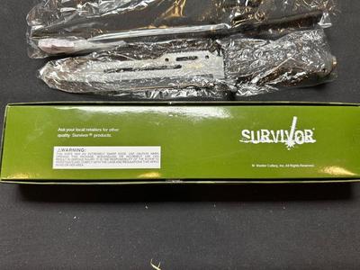 SURVIVOR KNIFE WITH SHEATH