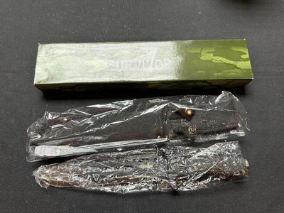 SURVIVOR KNIFE WITH SHEATH