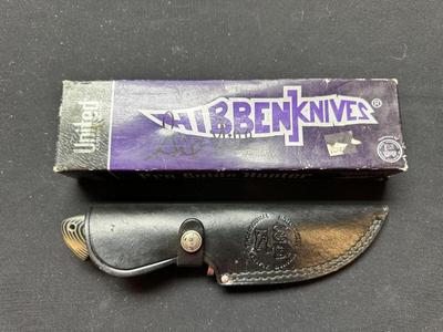 UNITED CUTLERY KNIFE UC1203 GIL HIBBEN PRO GUIDE HUNTER ALASKAN SKINNER WITH SHEATH