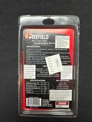 FIREFIELD RED LASER SIGHT WITH BARREL RIFLE MOUNT