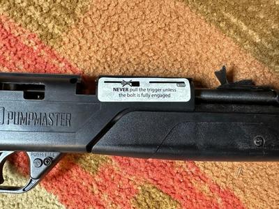 760 PUMPMASTER PELLET .177cal /BB GUN 4.5mm cal