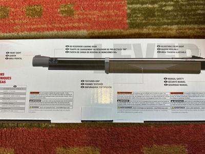 MARLIN LEVER ACTION .177cal BB RIFLE WITH 650 SHOT CAPACITY