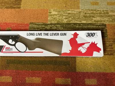 MARLIN LEVER ACTION .177cal BB RIFLE WITH 650 SHOT CAPACITY