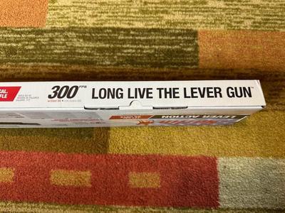 MARLIN LEVER ACTION .177cal BB RIFLE WITH 650 SHOT CAPACITY