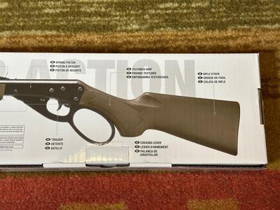 MARLIN LEVER ACTION .177cal BB RIFLE WITH 650 SHOT CAPACITY