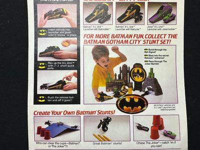 TONKA REAL PERFORMANCE MACHINES “BATMAN” LAUNCHER