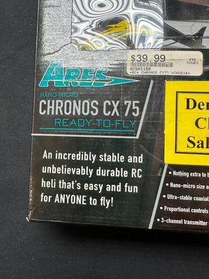 ARES CHRONOS CX 75 READY TO FLY HELICOPTER