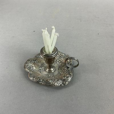 D646 Vintage Gorham Sterling Silver Chamberstick