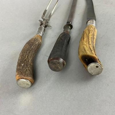 D647 Cased Harrison Brothers & Howson Three Piece Carving Set