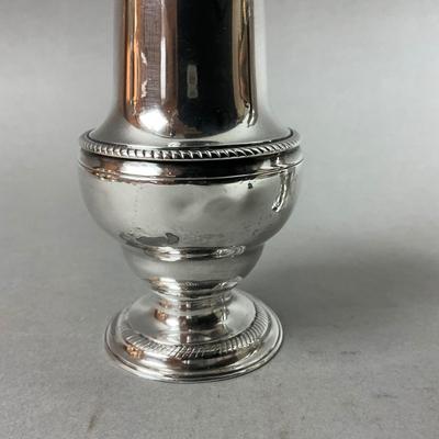 D651 Antique 1760 English George II Sterling Salt & Pepper Shakers