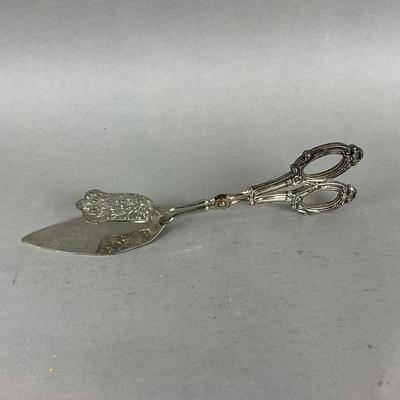 D655 WEB Sterling Silver Handle Pastry Server