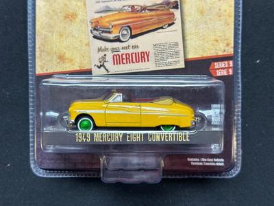 GREENLIGHT COLLECTIBLES VINTAGE AD CARS 1949 MERCURY EIGHT CONVERTIBLE