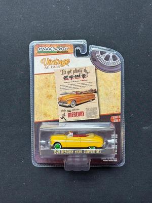 GREENLIGHT COLLECTIBLES VINTAGE AD CARS 1949 MERCURY EIGHT CONVERTIBLE
